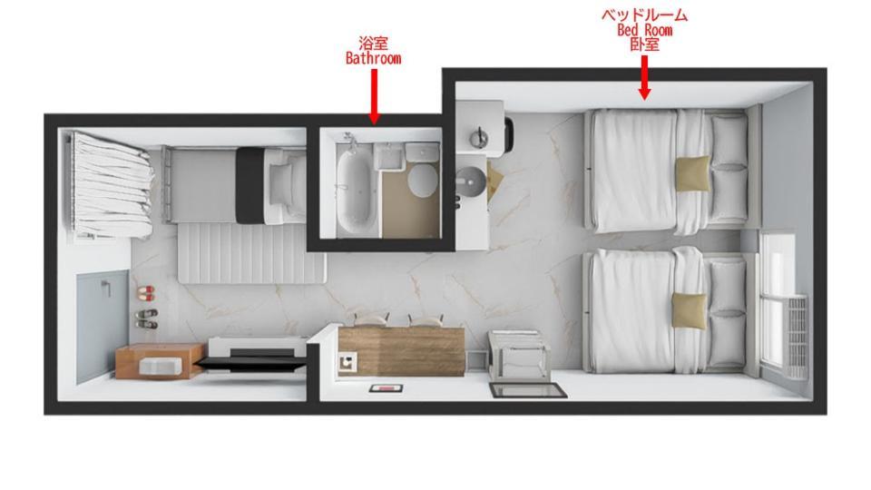 Honmachi Station 1min Shinsaibashi 3min 4beds Im1 Apartamento *